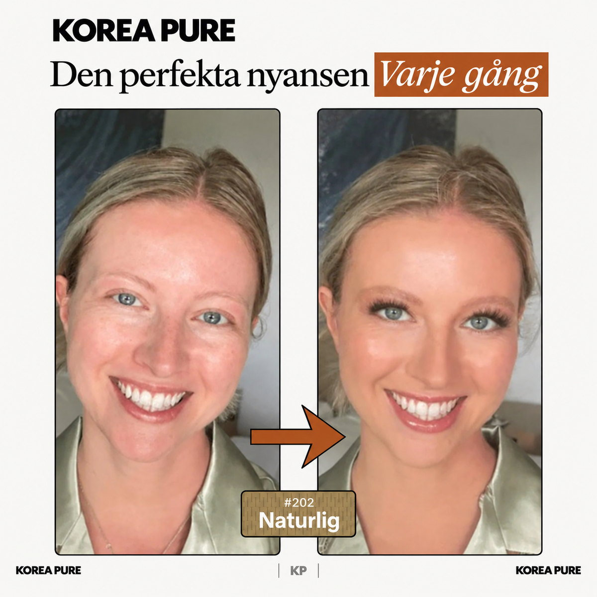 Korea Pure™ Färganpassande Foundation