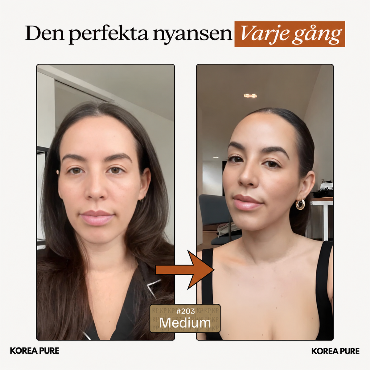 Korea Pure™ Färganpassande Foundation